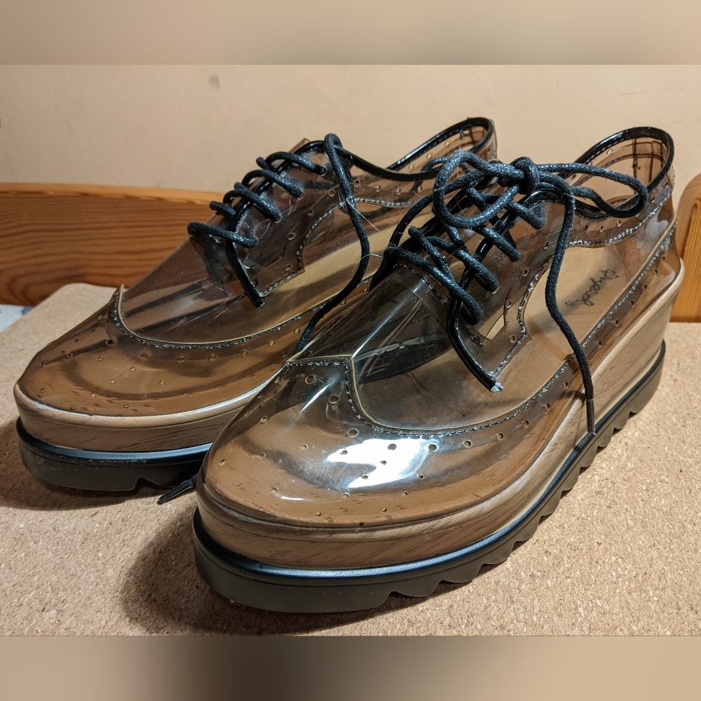 See Through Platform Shoes